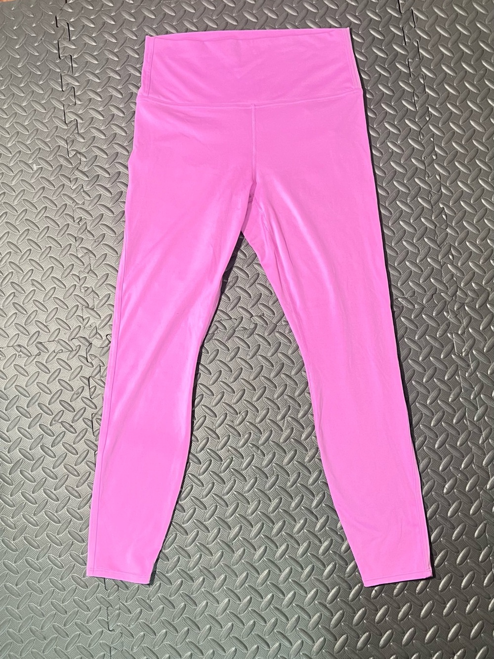 All in Motion Women's Contour Power High-Waist 7/8 Leggings in Pink Size M